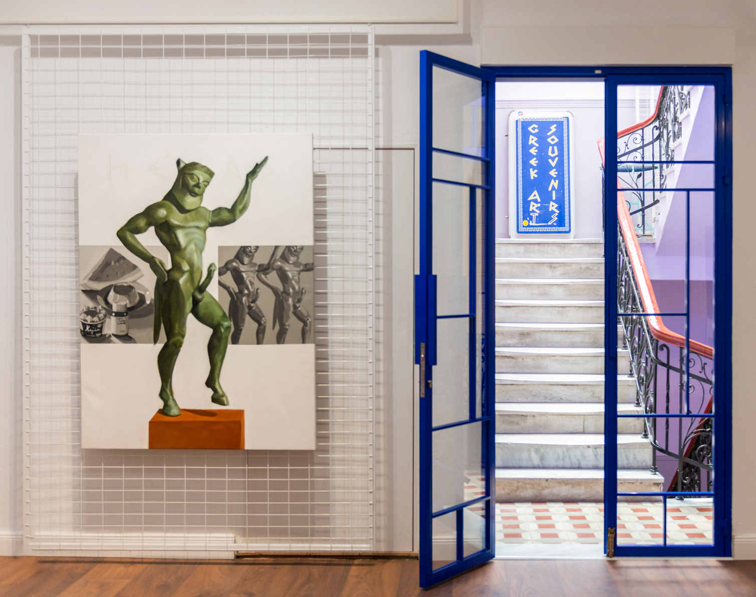 Monos Cwtos & Barba Dee, LIVE YOUR MYTH IN, installation view
