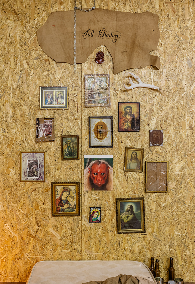 A Drop of Blood / A Pound of Flesh, installation view
Stefania Moskovi
