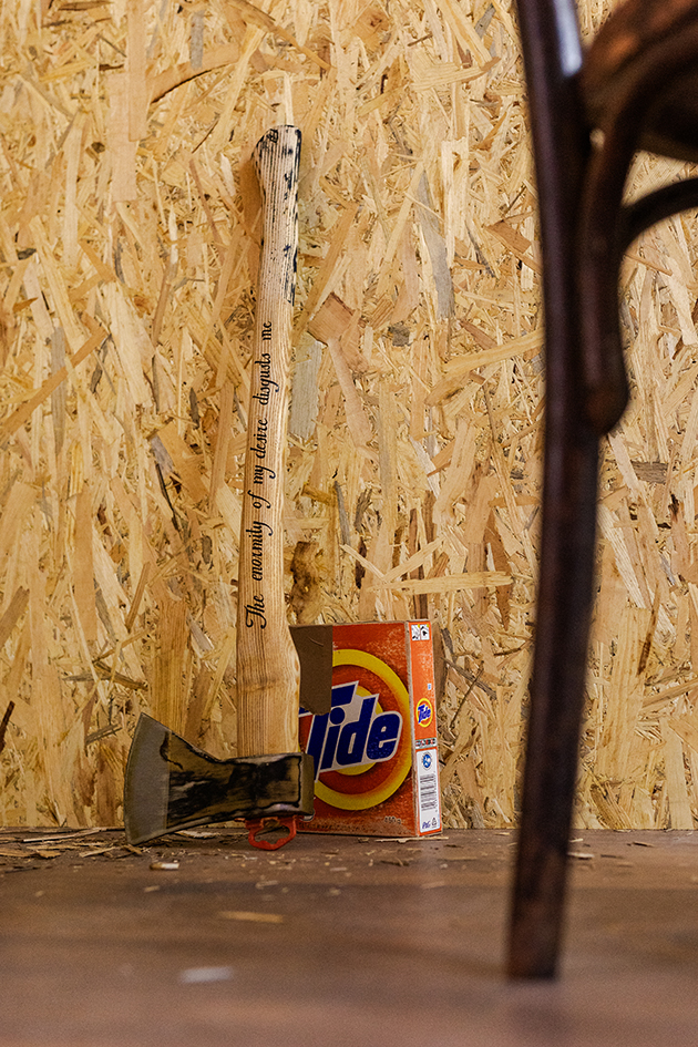 A Drop of Blood / A Pound of Flesh, installation view
Stefania Moskovi
