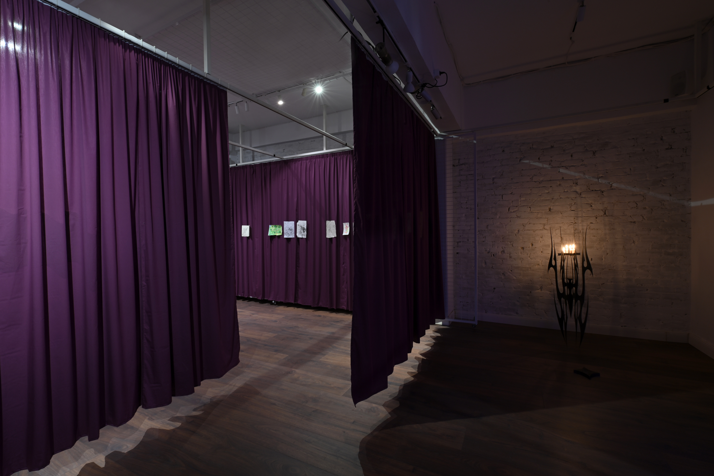 The Prophecy, installation view
