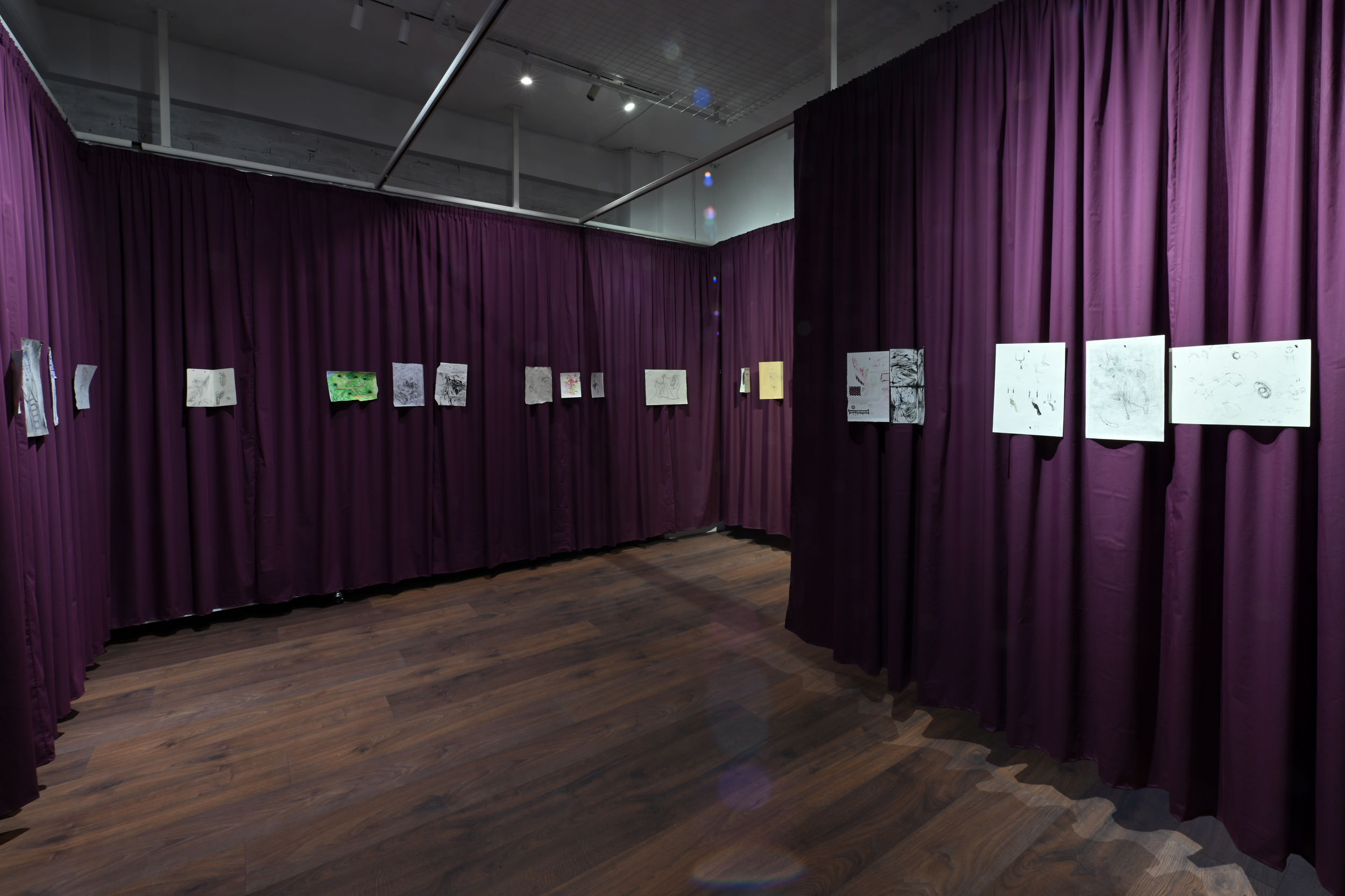 The Prophecy, installation view
