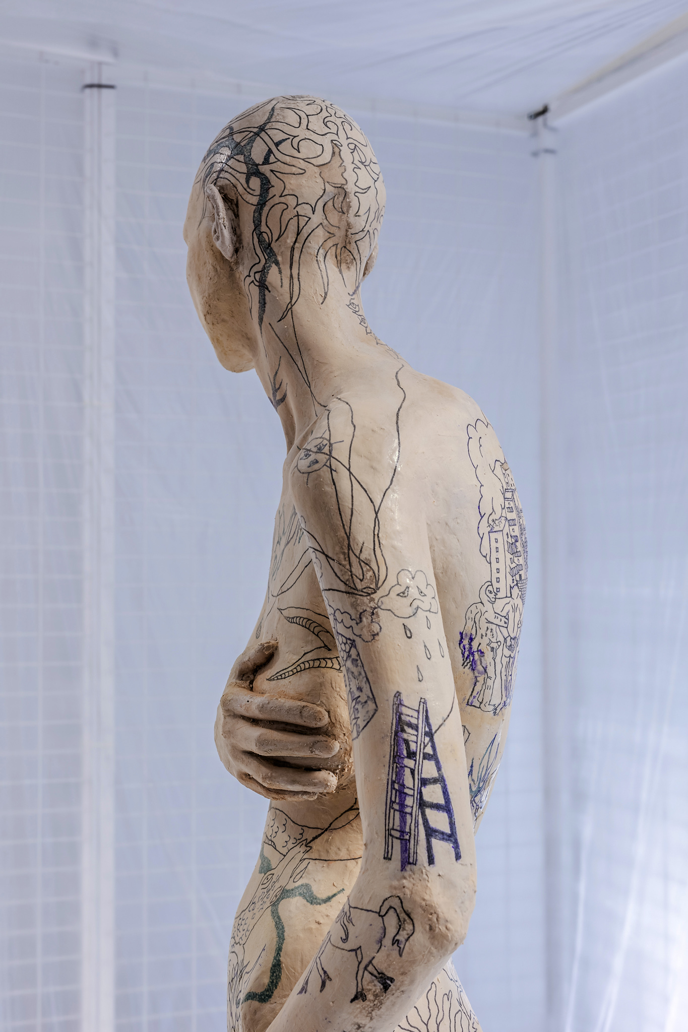 Barely Perceptible, installation view
