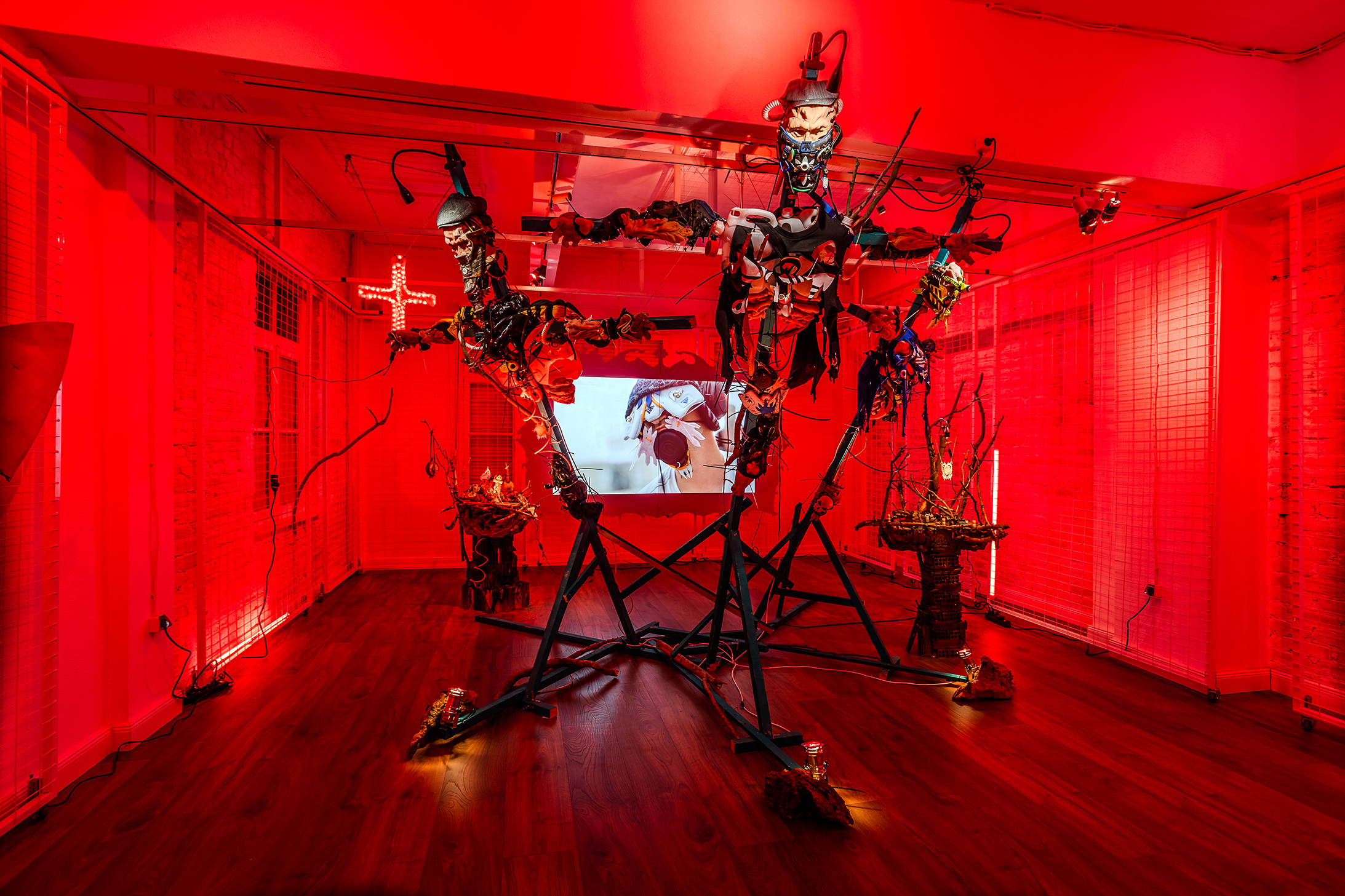 Kostis Stafylakis, GZPRM GOPNIK SKG, installation view
