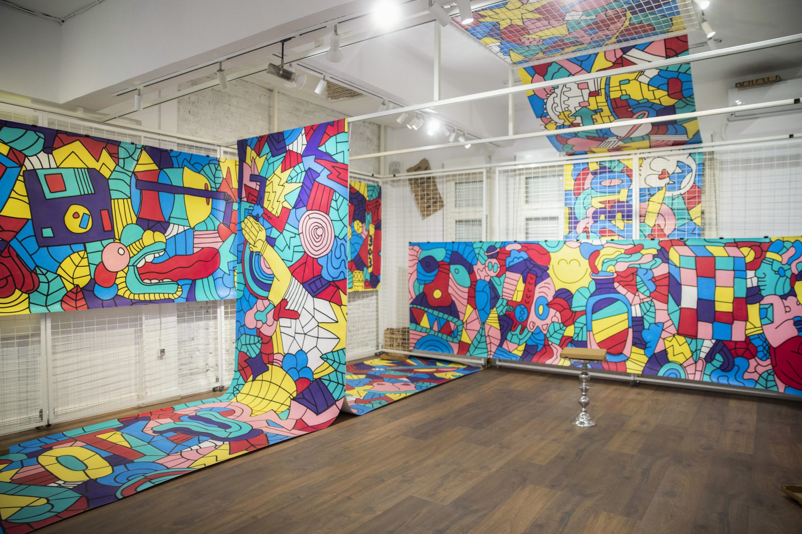 Treat Art Like Pizza And It Might Feel Slightly Less Boring (installation view)
