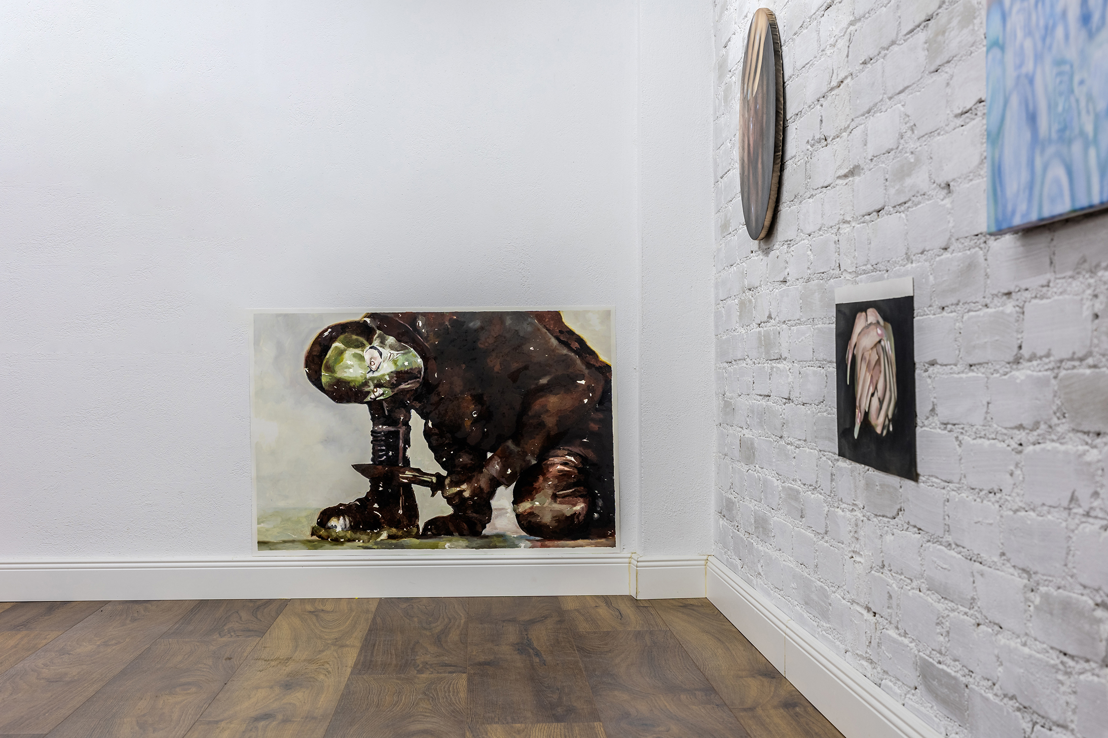Eerie Music Playing, installation view

