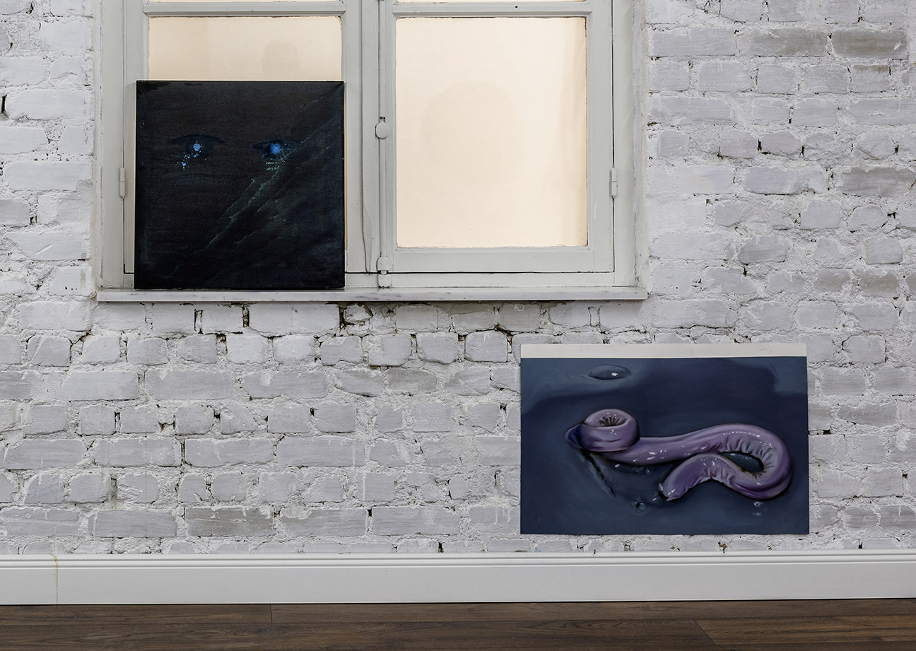 Eerie Music Playing, installation view
